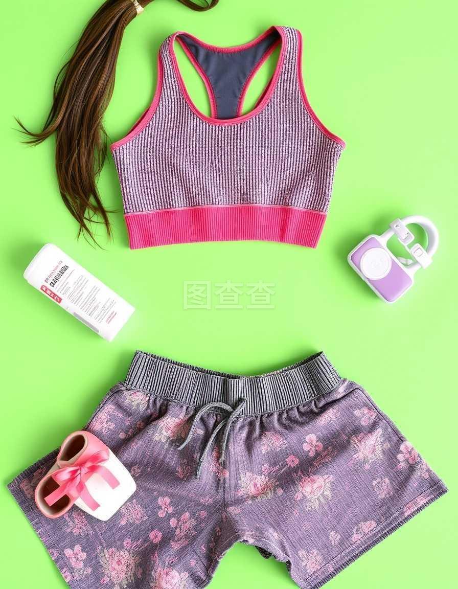 顶级运动女性运动和健身服装